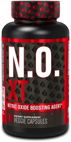 N.O. XT Nitric Oxide Supplement with Nitrosigine L Arginine & L Citrul