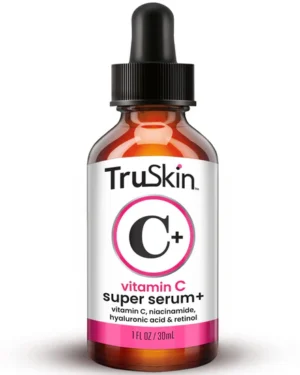 TruSkin Vitamin C-Plus Super Serum, Anti Aging Anti-Wrinkle with Hyaluronic Acid