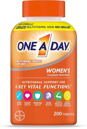 One A Day Women’s Multivitamin, Supplement with Vitamin A, Vitamin C