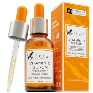 𝗢𝗥𝗚𝗔𝗡𝗜𝗖 Vitamin C Serum for Face with hyaluronic acid Anti Aging