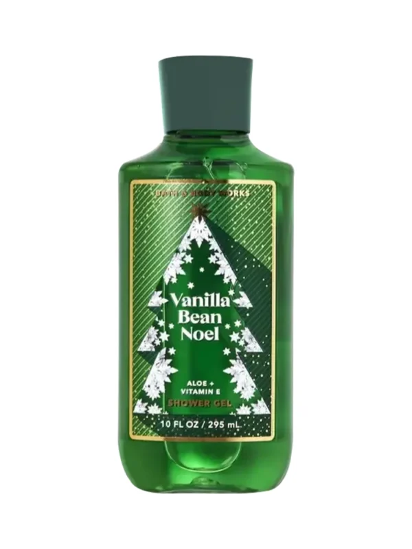 Bath & Body Works Vanilla Bean Noel Aloe & Vitamin E, Shower Gel 295ml