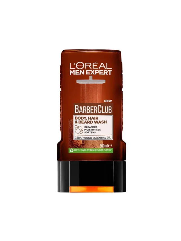Loreal Men Expert BarBer Club Body, Hair & Beard Wash 300Ml