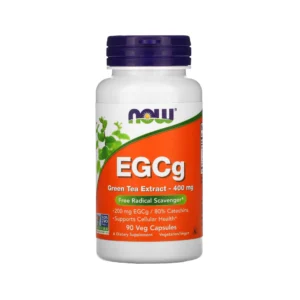 NOW Foods EGCg Green Tea Extract 400 mg 90 Veg Capsules