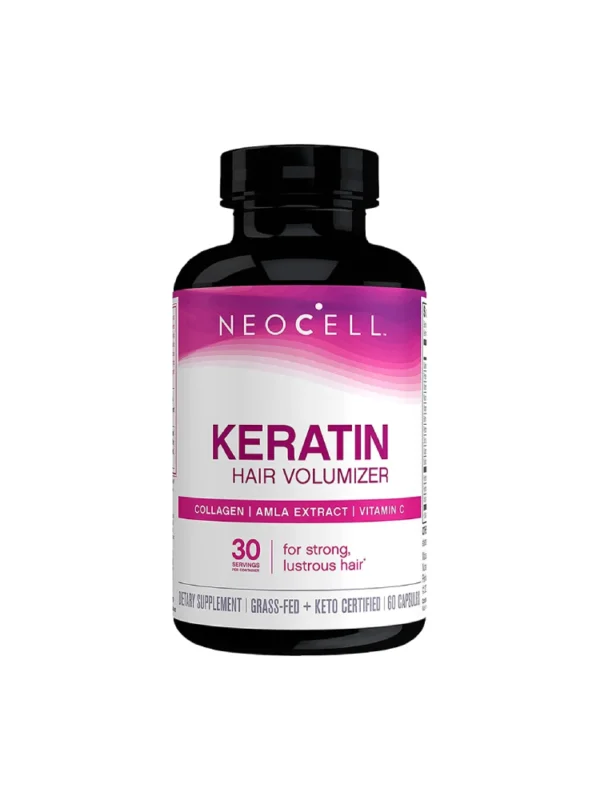 VitaminDeck Neocell Keratin Hair Volumizer, For Strong lustrous Hair, 60 Capsules Price In Pakistan