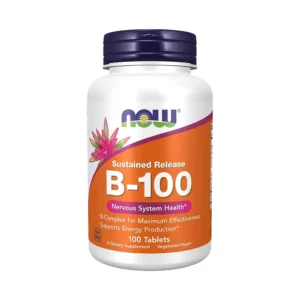 Now Foods Sustained Release B-100 Nervous System Health 100 Tablets in Pakistan