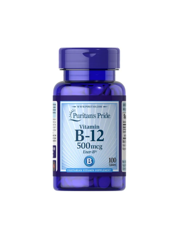 Puritan's Pride Vitamin B-12 500 mcg Ener-B 100 Tablets 1370 Price In Pakistan