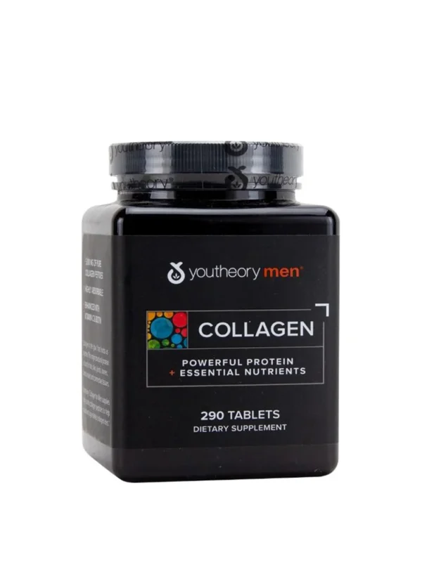 Youtheory Men Collagen Powerful Protein + Essential Nutrients 290 Tablets