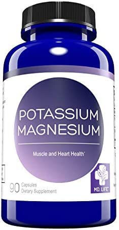 MD. Life Magnesium Potassium Supplement - 90 Capsules