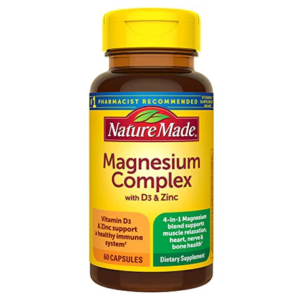Nature Made Magnesium Complex with Vitamin D and Zinc Supplements