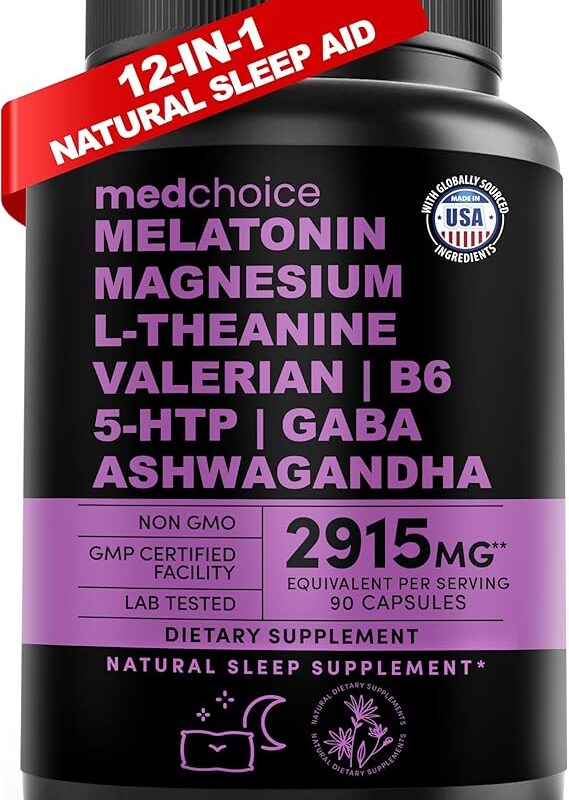 12-in-1 Melatonin Capsules - Melatonin 5mg