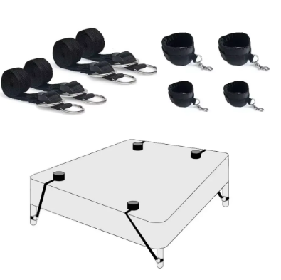 BDSM Kit Set Sex Toy Handcuffs in pakistan