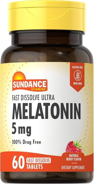 Fast Dissolve Melatonin 5mg