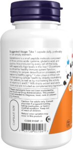 Glutathione 500mg Supplements usage