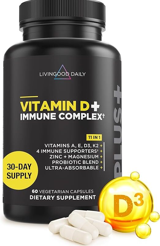 Livingood Daily Vitamin D3 K2 4000 IU Supplement in Pakistan.