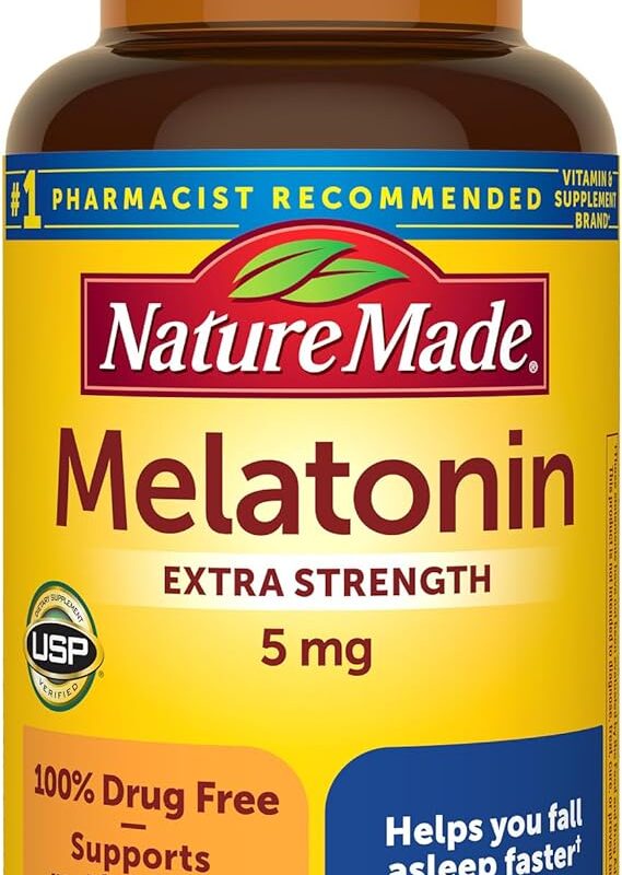 Nature Made Melatonin 5mg Extra Strength