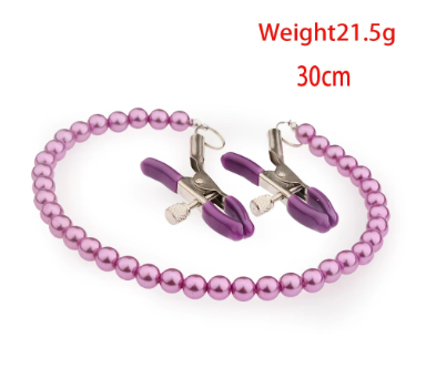New Nipple Clamps Games pearl Breast Nipple Clip Clit in pakistan