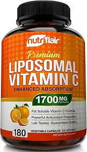 NutriFlair Liposomal Vitamin C 1700mg