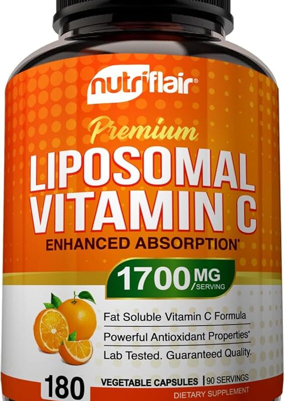 NutriFlair Liposomal Vitamin C 1700mg,