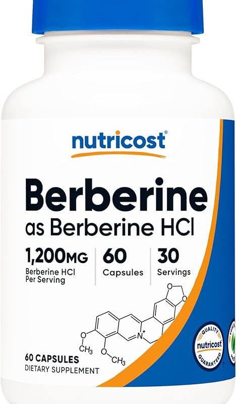Nutricost Berberine HCl 600mg