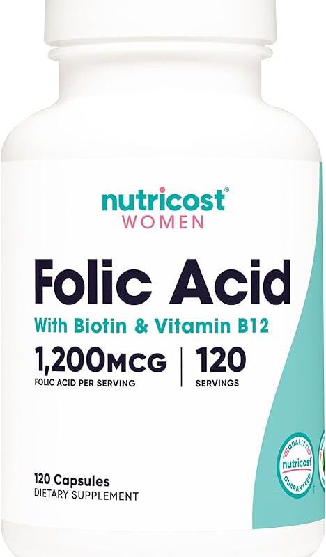 Nutricost Folic Acid for Women
