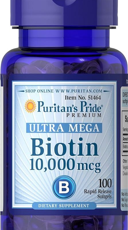 Puritan's Pride Biotin 10000 Mcg