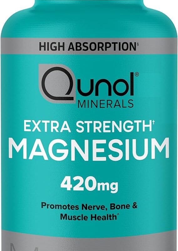 Qunol Magnesium Capsules 420mg