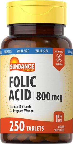 Sundance Folic Acid 800 mcg