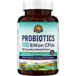 VITALITOWN Probiotics 120 Billion CFUs
