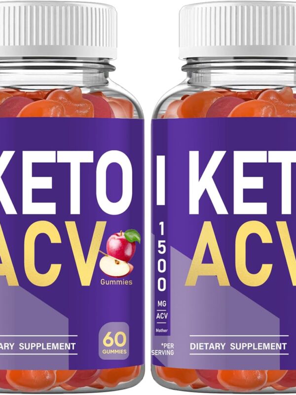 (2 Pack 3000MG) Advanced Keto ACV Gummies Supplements