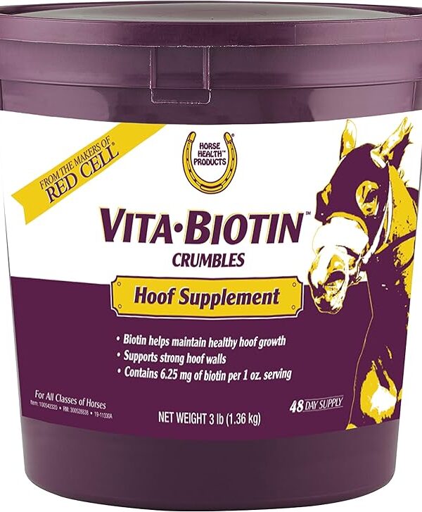 Vita Biotin Crumbles horse hoof Supplement