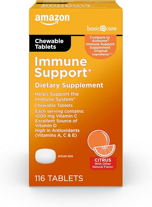 Amazon Basic Care Immune Support Supplement