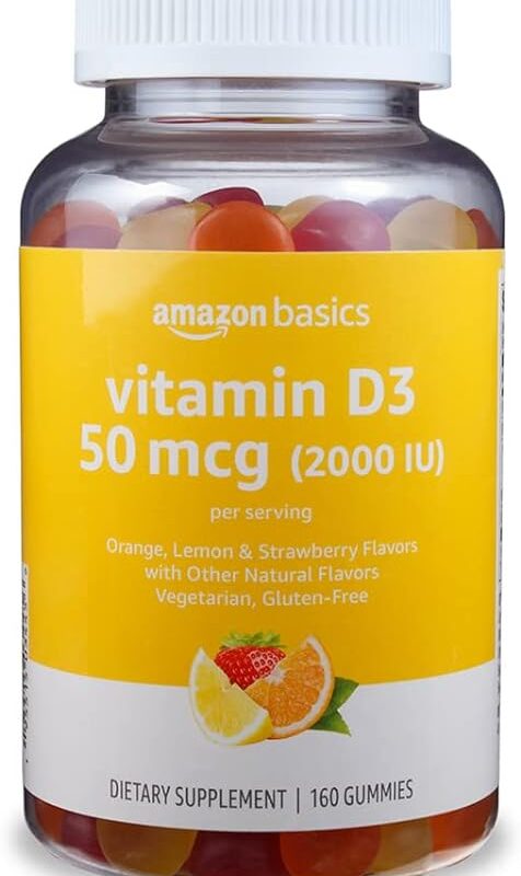 Amazon Basics Vitamin D3 2000 IU Gummies in Pakistan