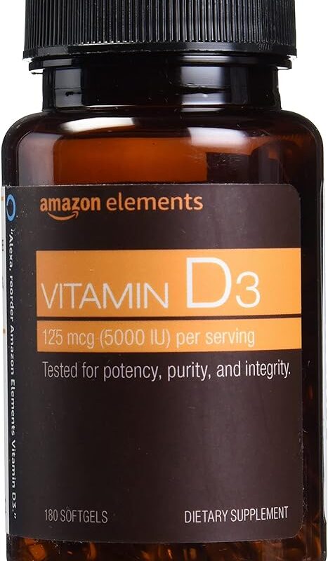 Amazon Elements Vitamin D3, 5000 IU in Pakistan