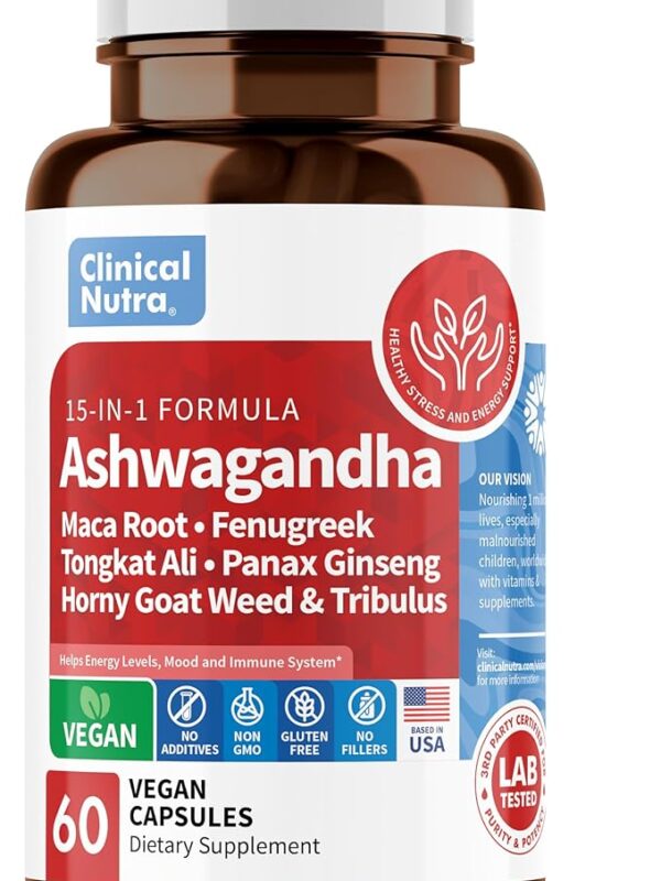 Ashwagandha 5000mg Maca Root 2000mg