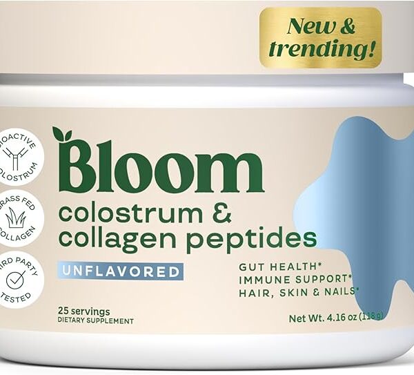 Bloom Nutrition Bovine Colostrum Powder