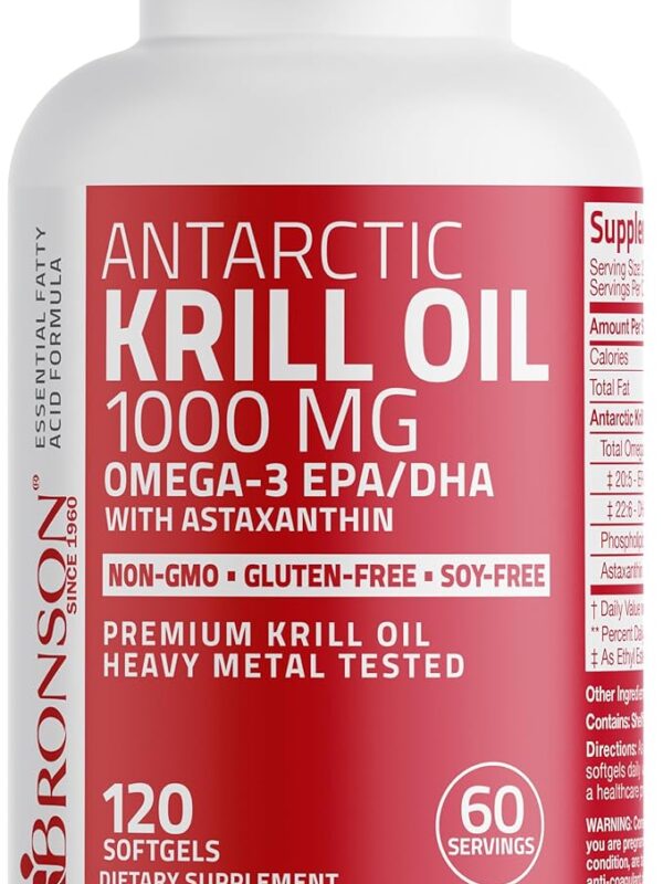 Bronson Antarctic Krill Oil 1000 mg