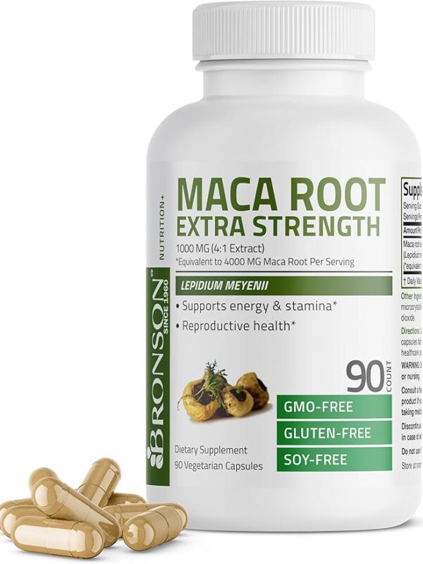 Bronson Maca Root Extra Lepidium Meyenii