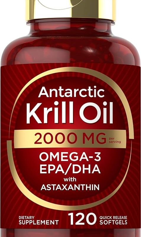 Carlyle Antarctic Krill Oil 2000 mg 120 Softgels