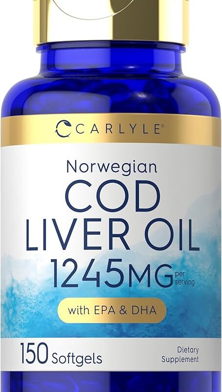 Carlyle Norwegian Cod Liver Oil with EPA & DHA