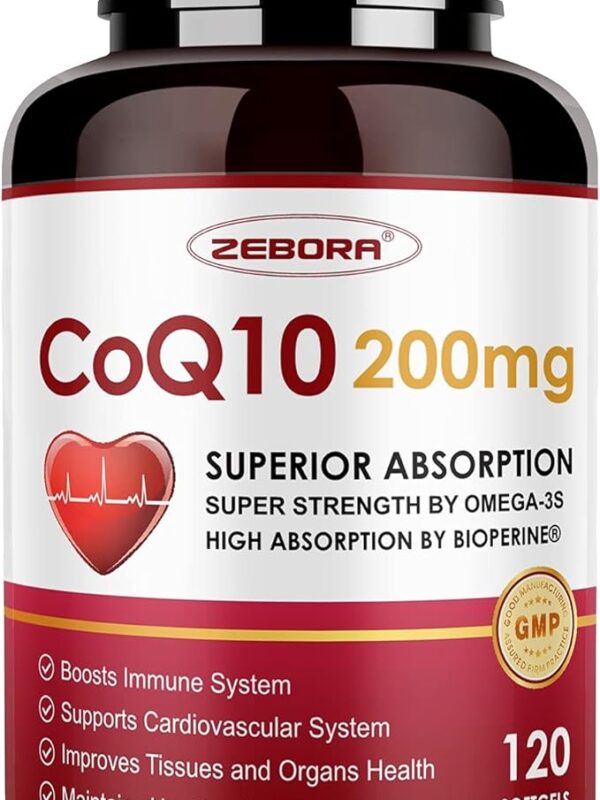 CoQ10-200mg-Softgels with PQQ