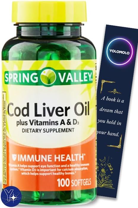 Cod Liver Oil Plus Vitamins A & D3 Immune Health