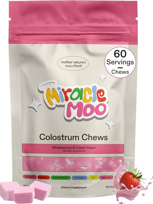Colostrum Chews Supplement for Gut Health