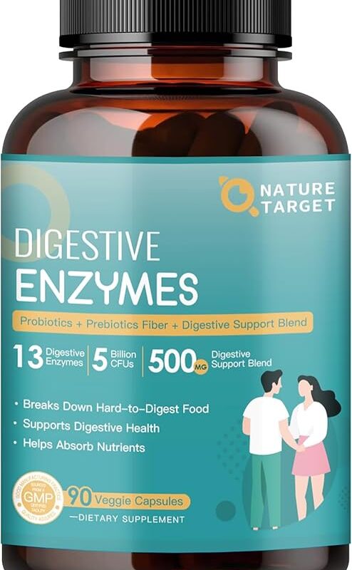 Digestive Enzymes for Women-Men for Digestion
