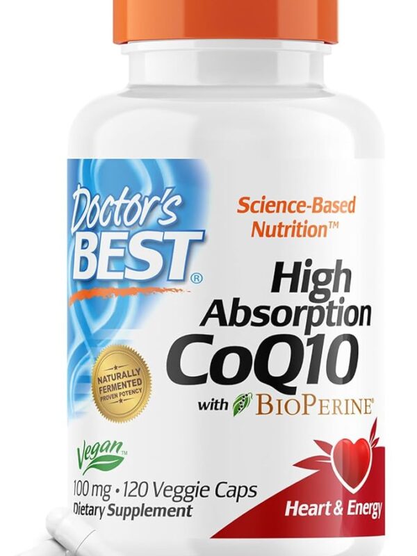 Doctor's Best High Absorption CoQ10 with Bioperine