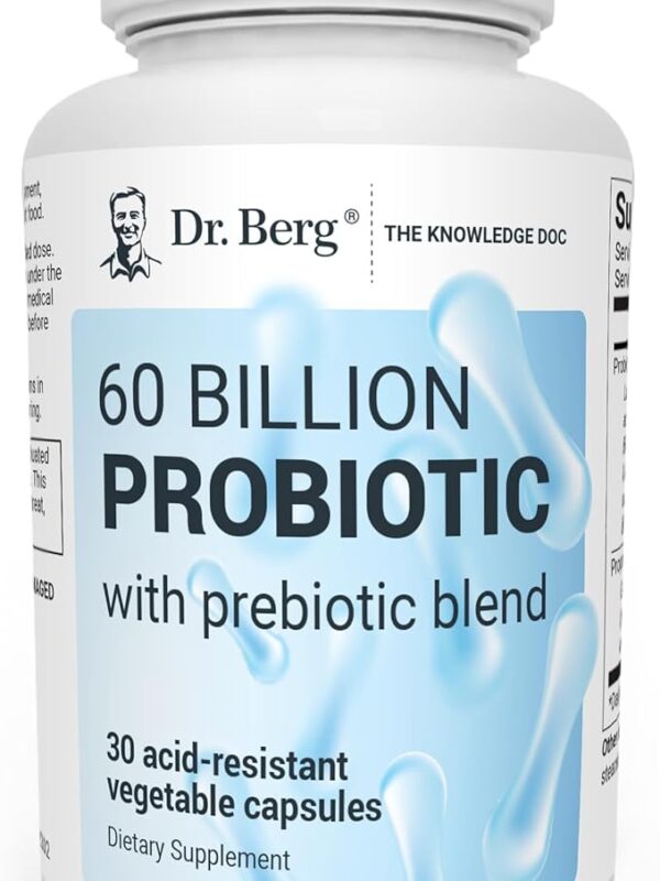 Dr. Berg 60 Billion Probiotic Supplement
