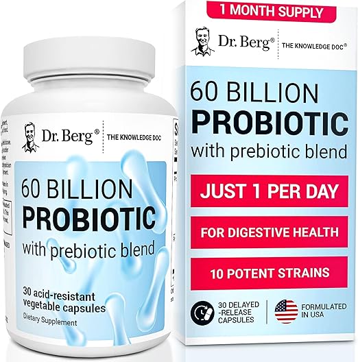 Dr. Berg 60 Billion Probiotic Supplement in Pakistan