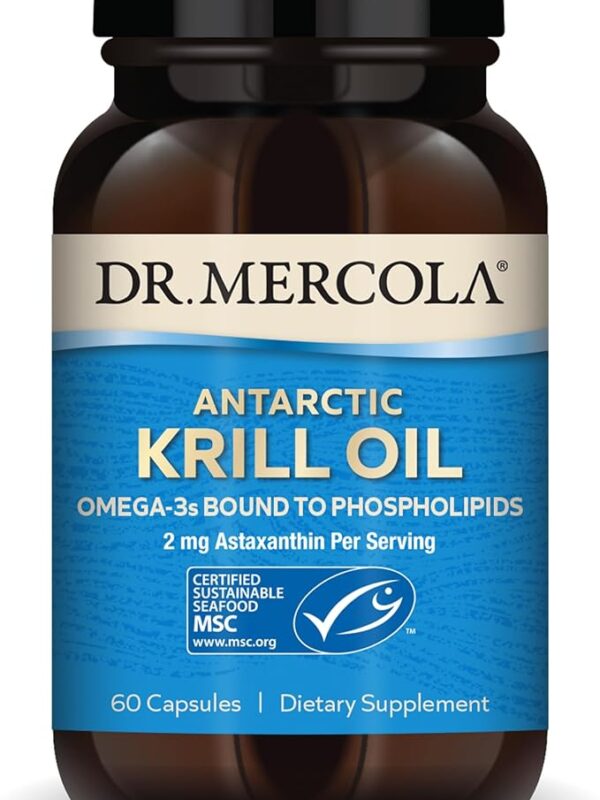 Dr. Mercola Antarctic Krill Oil, 30 Servings