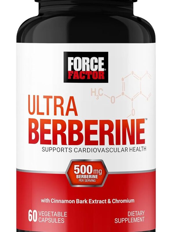 FORCE FACTOR Ultra Berberine Supplement