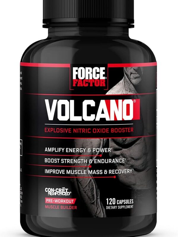 Force Factor Volcano Pre Workout Nitric Oxide Booster