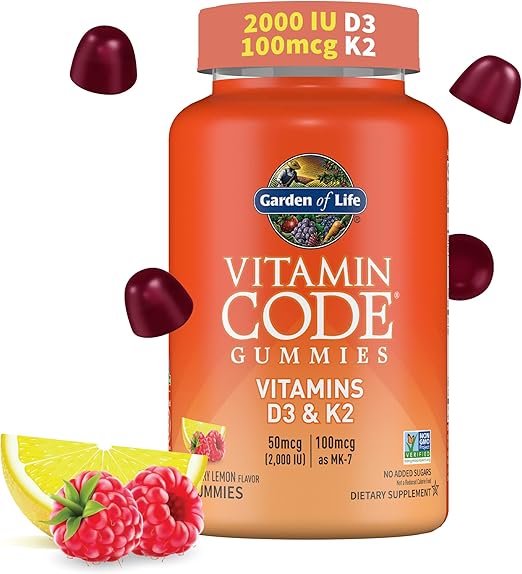 Garden of Life Vitamin D3+K2